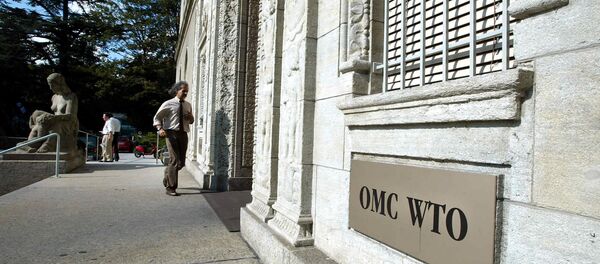 Sede de la OMC en Ginebra, Suiza - Sputnik Mundo