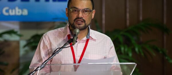Sergio Marín, delegado de paz de las FARC-EP - Sputnik Mundo