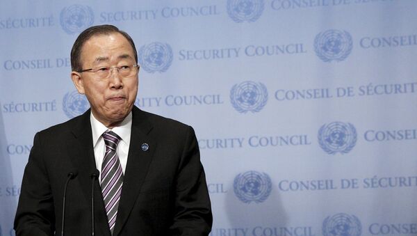 Ban Ki-moon, secretario general de la ONU - Sputnik Mundo