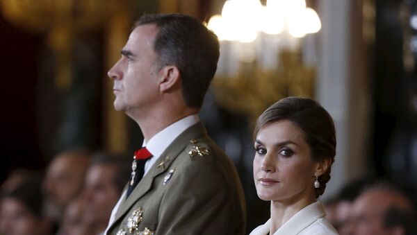 Los reyes españoles Felipe VI y Letizia - Sputnik Mundo