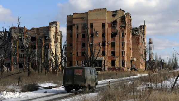 Situación en Donetsk (Archivo) - Sputnik Mundo