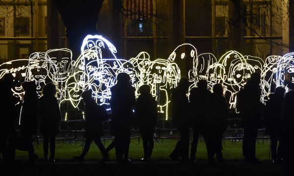 Festival de luces “Lumiere” en Londres - Sputnik Mundo