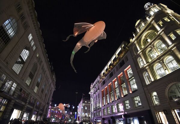 Festival de luces “Lumiere” en Londres - Sputnik Mundo