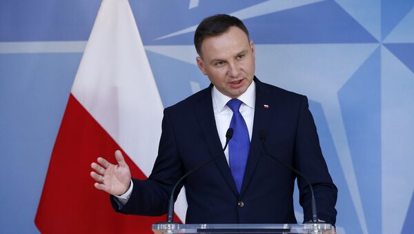 Andrzej Duda, presidente de Polonia - Sputnik Mundo
