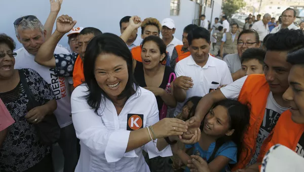 Keiko Fujimori, líder del partido Fuerza Popular - Sputnik Mundo