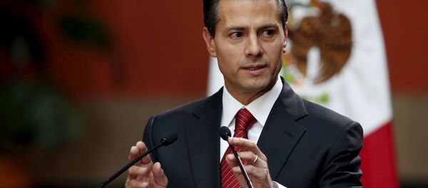 Enrique Peña Nieto, presidente de México - Sputnik Mundo