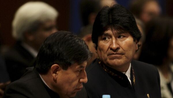 Evo Morales, presidente de Bolivia - Sputnik Mundo