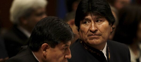 Evo Morales, presidente de Bolivia - Sputnik Mundo