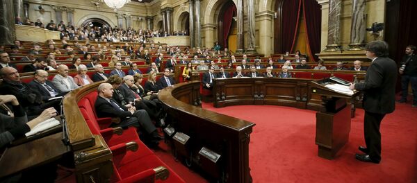 El Parlamento de Cataluña (archivo) - Sputnik Mundo