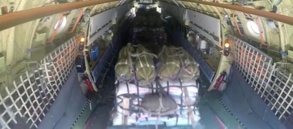 Suministro de ayuda humanitaria a Siria (archivo) - Sputnik Mundo