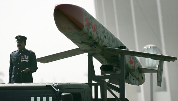 Hatf VIII (Ra'ad), misil de crucero pakistaní (archivo) - Sputnik Mundo