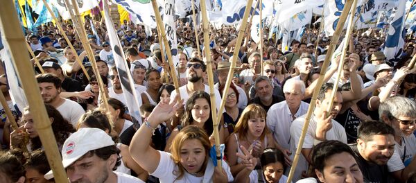Activistas exigen liberación de Milagro Sala - Sputnik Mundo