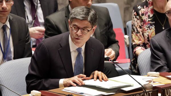 Jacob Lew, secretario del Tesoro de EEUU - Sputnik Mundo