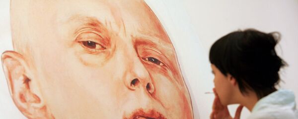 El retrato de Litvinenko en la galería Guelman - Sputnik Mundo