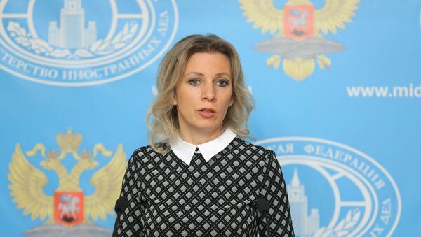 María Zajárova, portavoz de la Cancillería de Rusia - Sputnik Mundo