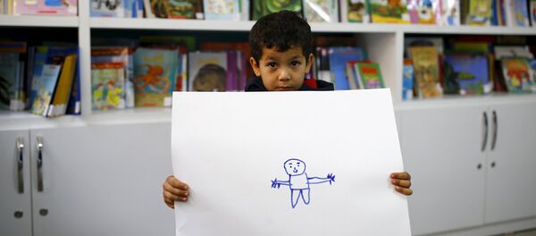 Niños refugiados - Sputnik Mundo