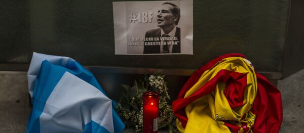 Memorial de Alberto Nisman - Sputnik Mundo