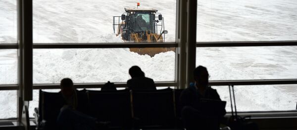 La gente en el Aeropuerto Nacional Ronald Reagan de Washington (archivo) - Sputnik Mundo