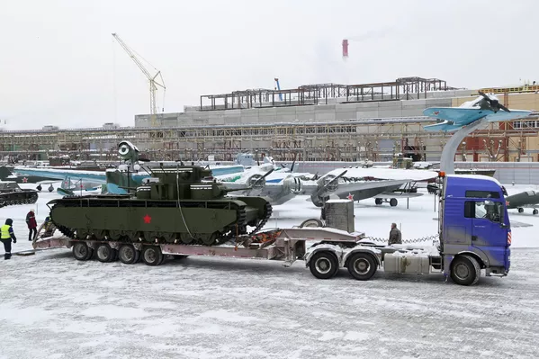 Leyenda recuperada: T-35, un tanque soviético sin análogos. Leyenda recuperada: T-35, un tanque soviético sin análogos. - Sputnik Mundo