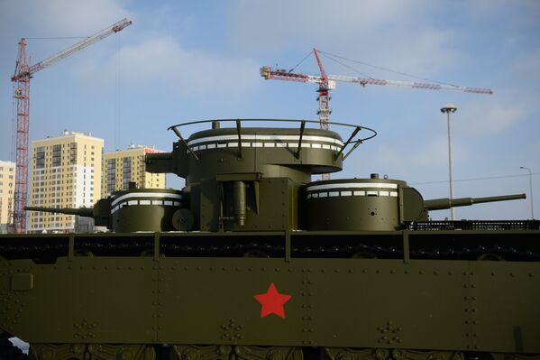 Leyenda recuperada: T-35, un tanque soviético sin análogos. - Sputnik Mundo