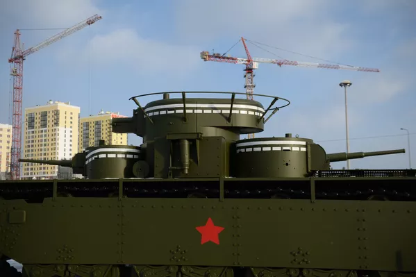 Leyenda recuperada: T-35, un tanque soviético sin análogos. Leyenda recuperada: T-35, un tanque soviético sin análogos. - Sputnik Mundo