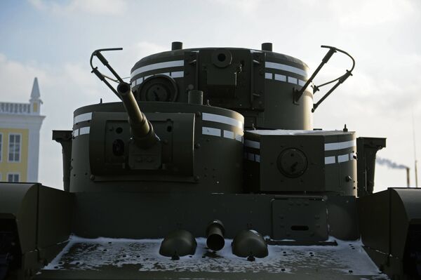 Leyenda recuperada: T-35, un tanque soviético sin análogos. - Sputnik Mundo