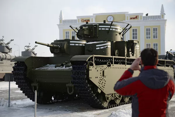 Leyenda recuperada: T-35, un tanque soviético sin análogos. Leyenda recuperada: T-35, un tanque soviético sin análogos. - Sputnik Mundo