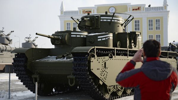 Leyenda recuperada: T-35, un tanque soviético sin análogos. - Sputnik Mundo