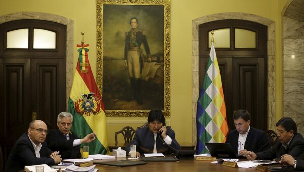 Evo Morales, presidente de Bolivia - Sputnik Mundo