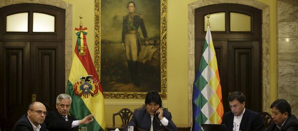 Evo Morales, presidente de Bolivia - Sputnik Mundo