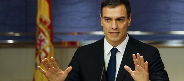 Pedro Sánchez, líder de los socialistas del PSOE - Sputnik Mundo