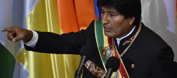 Evo Morales, presidente de Bolivia - Sputnik Mundo