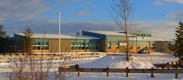 La escuela donde tuvo lugar el tiroteo - Sputnik Mundo