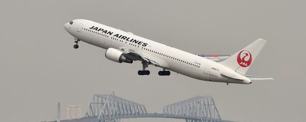 Un avión de la aerolínea japonesa (archivo) - Sputnik Mundo