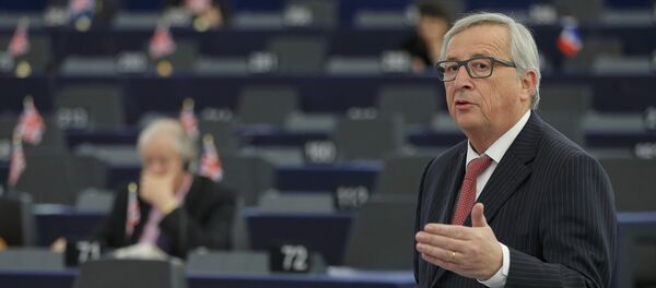 Jean-Claude Juncker, el presidente de la Comisión Europea - Sputnik Mundo