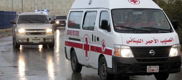 Syrian ambulance - Sputnik Mundo