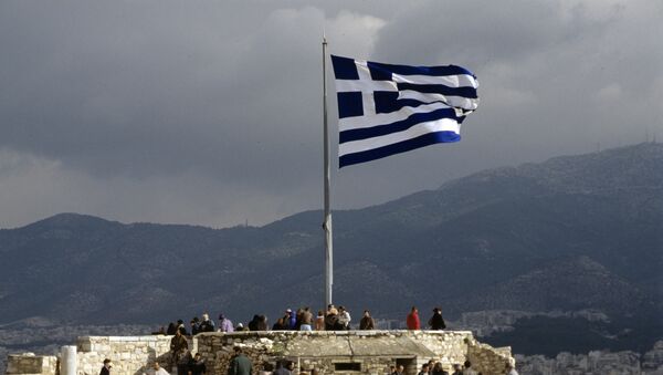 La bandera de Grecia - Sputnik Mundo