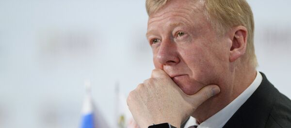Anatoli Chubáis, jefe de Rosnano - Sputnik Mundo