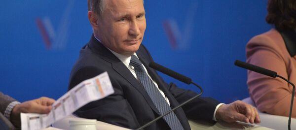 Presidente de Rusia, Vladímir Putin Presidente de Rusia, Vladímir Putin - Sputnik Mundo