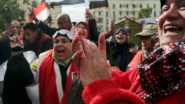 Conmemoración de la Revolución de 2011 en Egipto - Sputnik Mundo