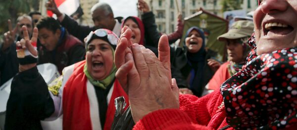 Conmemoración de la Revolución de 2011 en Egipto - Sputnik Mundo