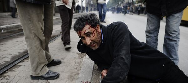 Disturbios en Túnez a principios de la Primavera Árabe - Sputnik Mundo