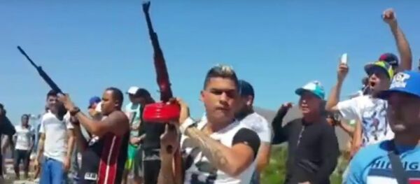 Presos de la Carcel San Antonio de Margarita despidieron al Pran El Conejo - Sputnik Mundo