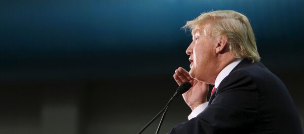 Donald Trump, candidato republicano a la presidencia de EEUU Donald Trump, candidato republicano a la presidencia de EEUU - Sputnik Mundo