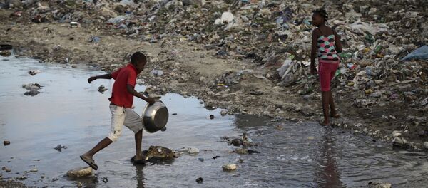 Los niños en Haití - Sputnik Mundo
