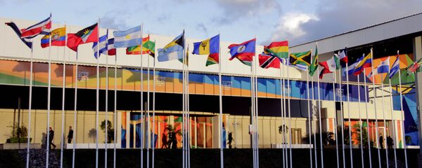 Banderas de los países miembros de CELAC - Sputnik Mundo