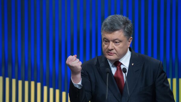 Petró Poroshenko, el presidente de Ucrania - Sputnik Mundo