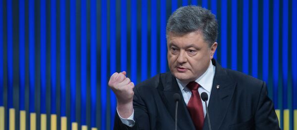 Petró Poroshenko, el presidente de Ucrania - Sputnik Mundo