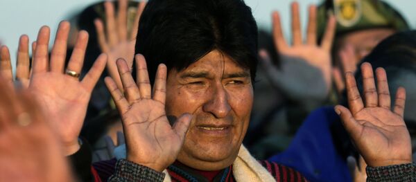 Evo Morales, presidente de Bolivia - Sputnik Mundo
