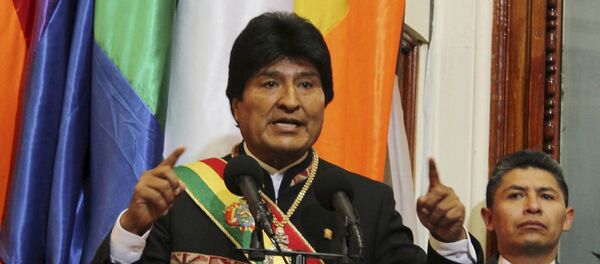 Evo Morales, presidente de Bolivia - Sputnik Mundo